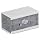 TrippNT 50897 High-Impact Polystyrene (HIPS) Wall-Mountable Kleenex Box Holder with Tape for 200 Count Box, 10" Width x 5" Height x 5" Depth, Large