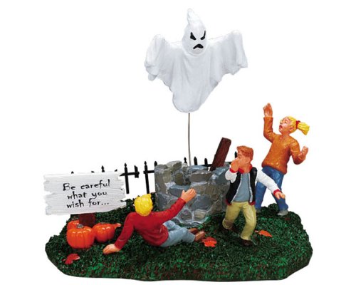 Lemax Spooky Town Village Be Careful What You Wish For Table Piece #73619 Lemax Spooky Town Village Be Careful What You Wish For Table Piece #73619