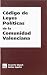 Books : Código de leyes políticas de la Comunidad Valenciana
