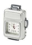 Chass 81118 Luggage Alarm Clock in Silver