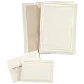 Wedding Invitation Kit Ivory/Pearl Border 50 ct