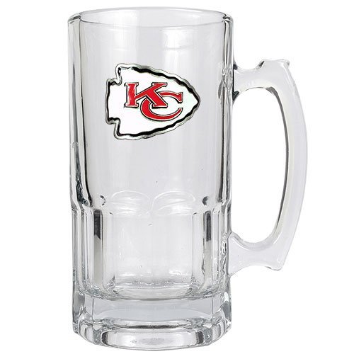 Kansas City Chiefs 1-Liter Macho Mug  (Primary Logo)