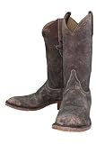 Lucchese Classics Stonewash Leather Cowboy Boots Mens - Chocolate