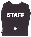 K9 Staff Dog T-shirt In Tin, Black, Xtra Large
