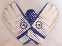 Chelsea Goalie Gloves Kids - Blue And White