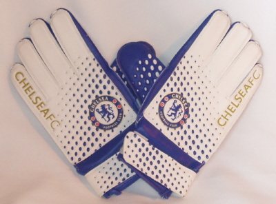 Chelsea F.C. Goalkeeper Gloves Age 12 to 14