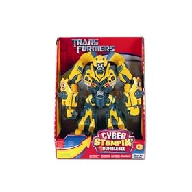 Transformers Cyber Stompin Optimus Prime Action Figure