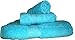 Crown Jewel Luxurious Bath Towels Set By Premium Towel. Amazing for Your Bathroom Color Blue Atoll New