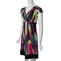 Sangria Solid Color Missy Dress