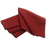 DII Solid Set of 4 Napkins, Redwood