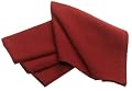 DII Solid Set of 4 Napkins, Redwood