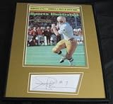 Signed Theismann Photo - Notre Dame Framed 11x14 Jsa - Autographed NFL Photos