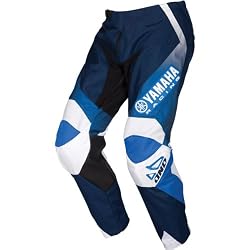 One Industries Yamaha Racing Men's Carbon Off-Road Motorcycle Pants - Blue