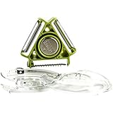 Joseph Joseph 3-in-1 Design Rotary Peeler, Green