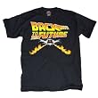 Back to the Future Black Fire Deloreon T-shirt