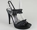 Ruffle Strap Pedestal Platform