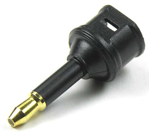 ケーブルダイレクト 光ミニプラグ変換アダプタ [光角型メス－光ミニプラグオス] DVD-TF-MTM