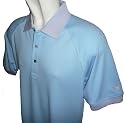 Mens Lyle & Scott Silver Eagle 100% Cotton Blue Polo Golf Shirt Top