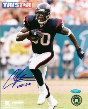 Andre Johnson Autographed/Hand Signed Houston Texans 8x10 Photo
