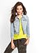 GUESS Diane Cropped Denim Jacket in Vintage Wa, VINTAGE CIVIL WASH W/ DESTROY (MEDIUM)