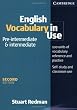 English Vocabulary in Use, Pre-Intermediate & Intermediate , with Answers