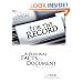 For The Record: A Personal Facts & Document Organizer