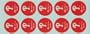 Phiten MLB Authentic Titanium Discs, 10 Discs