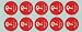 PHI-TEN MLB Authentic Titanium Discs, 10 Discs