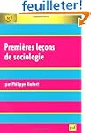Premi�res le�ons de sociologie