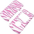 LG VX8560 Cell Phone Pink and white Zebra Design Protective Case Faceplate Cover