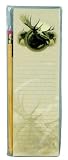 Magnetic Notepad/Grocery Shopping List With Moose Picture And Pencil
