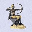 Egyptian king tutankhamen statue hunting tut sculpture