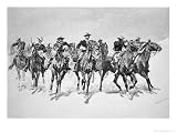 Captain Dodge's Colored Troopers to the Rescue Art Giclee Poster Print by Frederic Sackrider Remington, 24x18
