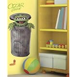 Sesame Street Oscar The Grouch Giant Wall Applique ~ Sesame Street