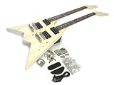 Produkt-Bild: E-Gitarren-Bausatz/Guitar DIY Kit Flying V Doppelhals 12 u. 6 saitig