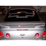 Huge 18 x 42 Chevy Bowtie Decal Use on hood tailgate or Window