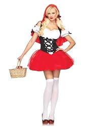 Racy Red Riding Hood Sexy Holiday Party Costume