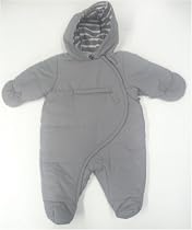 Petit Bateau Classic style Grey snowsuit