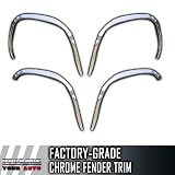 2004-2009 Dodge Durango Chrome Fender Trim 