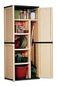 6ft Waterproof & Lockable Garden Storage Cabinet / Shed