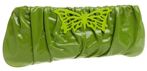 Laura Matthews Designs Patent Clutch with Butterfly