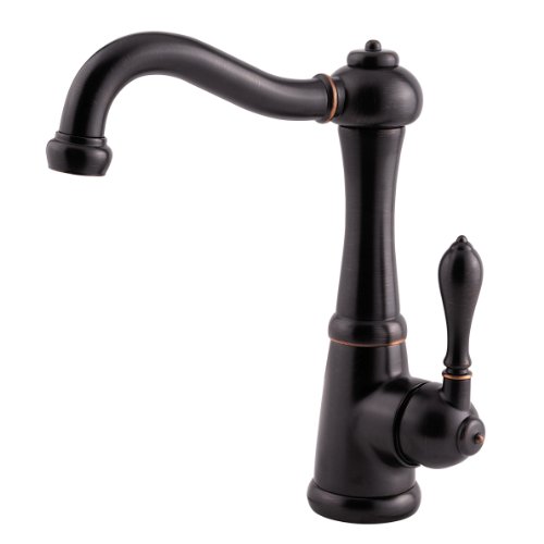 Pfister T72-M1YY Marielle Single Handle 1 or 3-Hole Bar/Prep Faucet, Tuscan Bronze