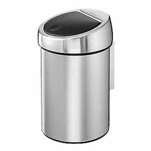 BRABANTIA 378645 Design Abfalleimer Touch bin &reg; 3 L Fingerprint Proof matt steel