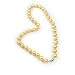 AugustinaJewelry Single Strand 18 Inch 10MM Golden Color Shell Pearl Necklace