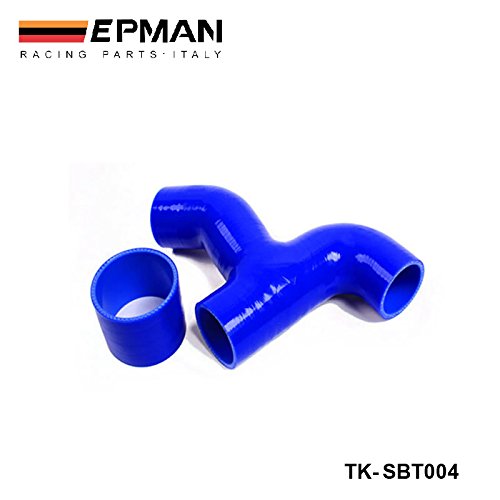 Silicone Turbo Radiator Intercooler Y- Pipe Hose kit 2 pcs For Subaru Impreza WRX GC8 EJ20 2.0 96-00(2pcs)