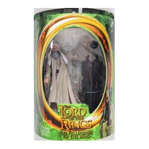 Saruman with Magic Floating Palantir on Base