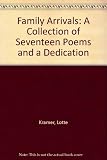 Family arrivals : a collection of seventeen poems and a dedication