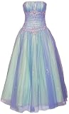 Beaded Mesh Fairy Prom Dress Formal Ball Gown
