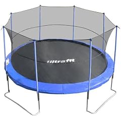 Ultrafit by Ultrasport Gartentrampolin Jumper 430 cm inkl. Sicherheitsnetz / 4 F��e - NEUESTE Sicherheitsrichtlinie Modell 2012 - bis zu 180kg