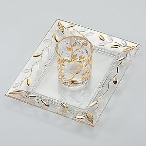 Crystal Vine Vanity Tray - Gold - Frontgate